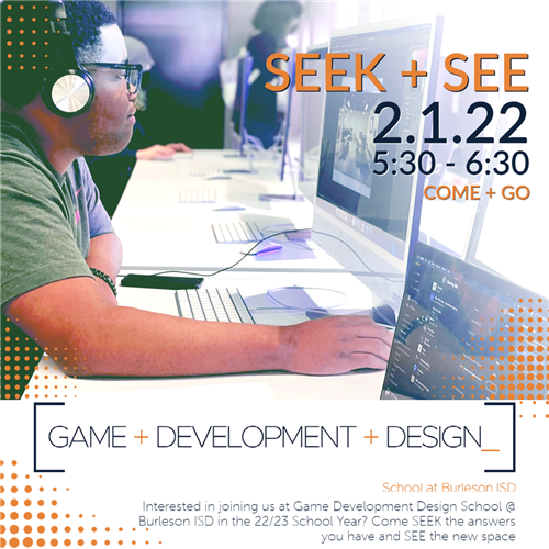 Seek and See Feb. 1st 5:30-6:30
